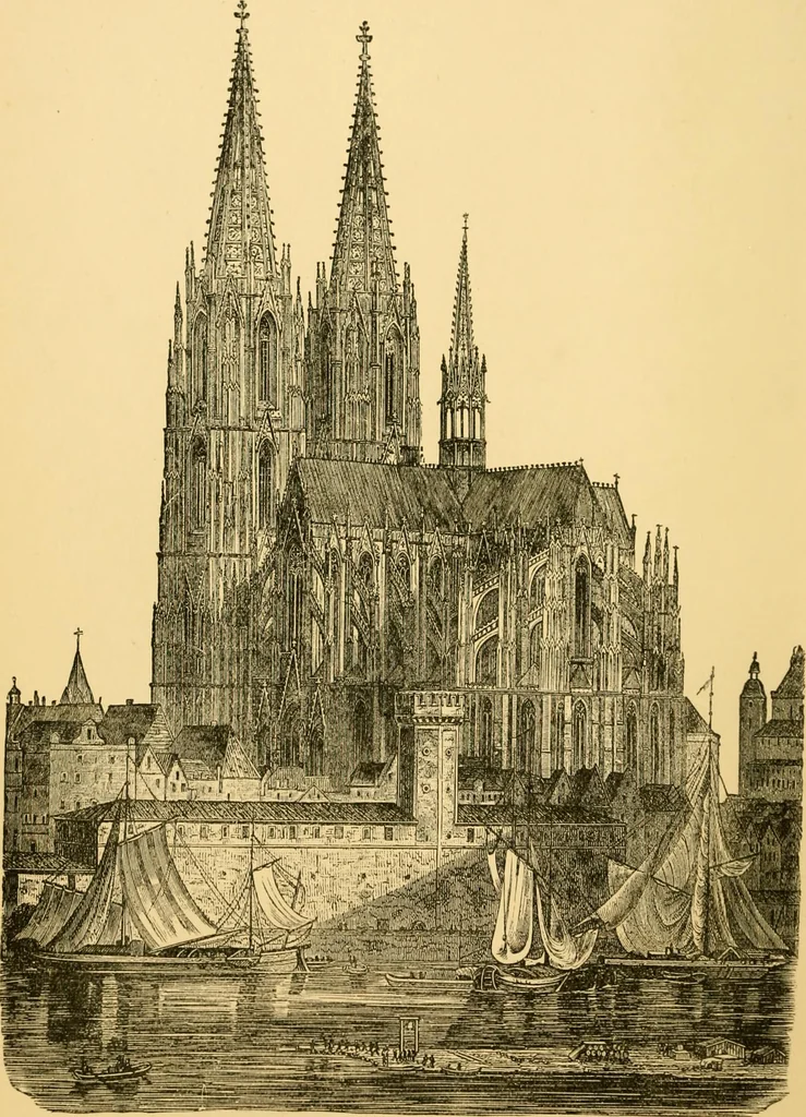 An illustration from A history of architecture in all countries, from the earliest times to the present day, 1902, leaf 19