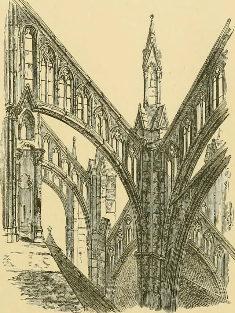 An illustration from A history of architecture in all countries, from the earliest times to the present day, 1902, leaf 192