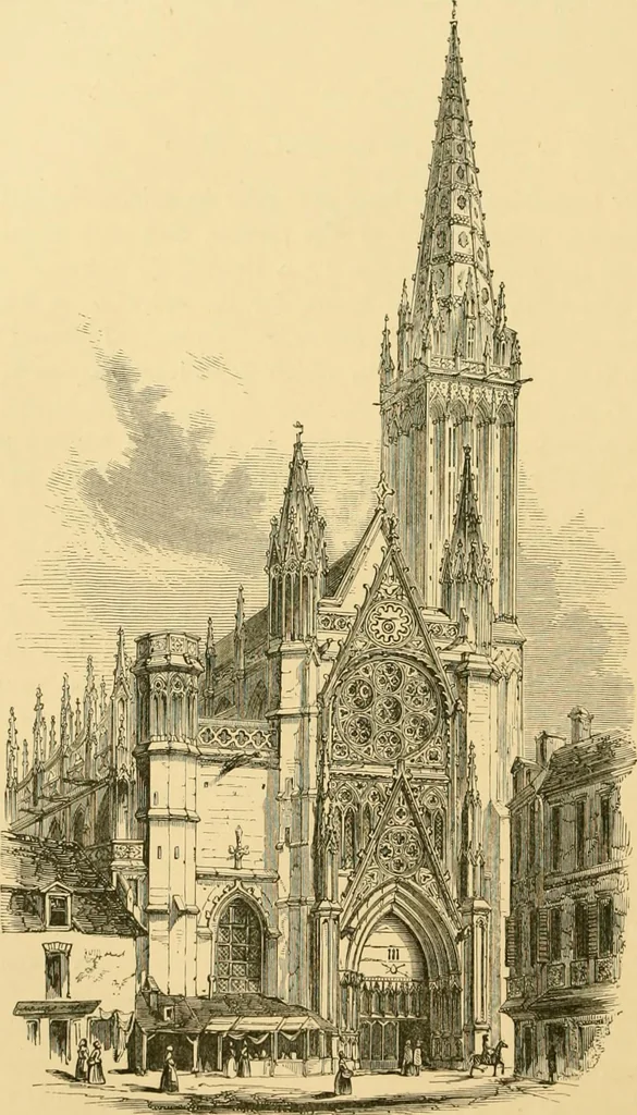 An illustration from A history of architecture in all countries, from the earliest times to the present day, 1902, leaf 195