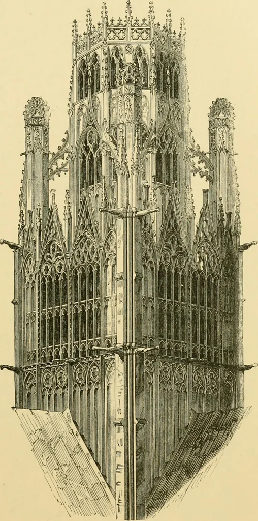 An illustration from A history of architecture in all countries, from the earliest times to the present day, 1902, leaf 196