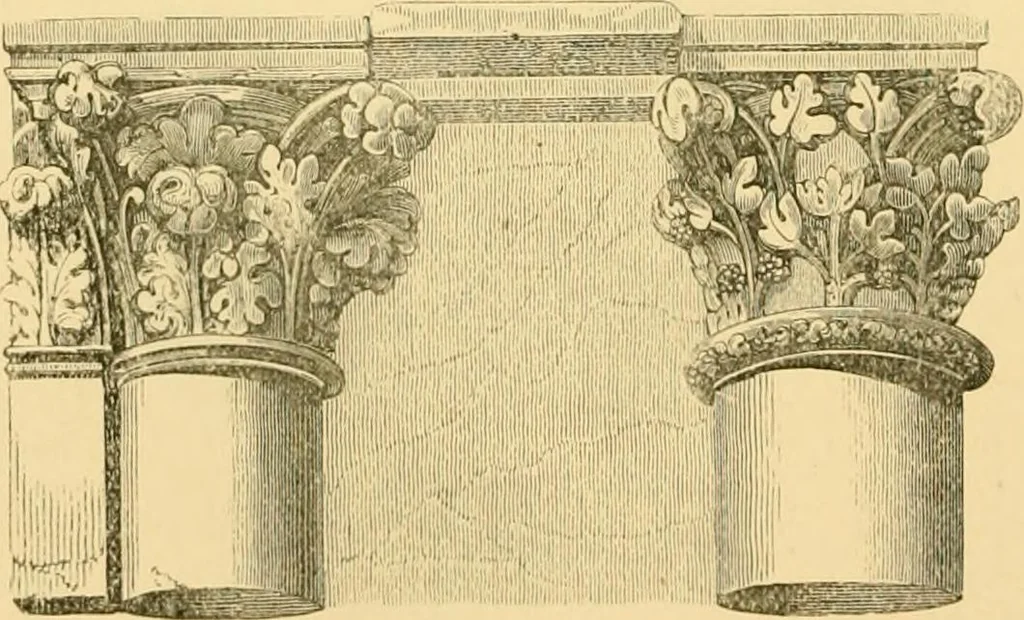 An illustration from A history of architecture in all countries, from the earliest times to the present day, 1902, leaf 197
