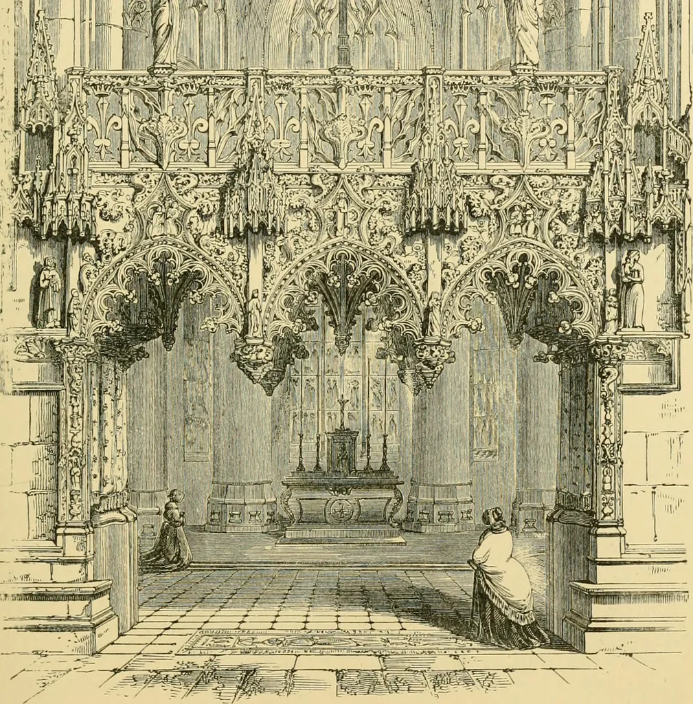 An illustration from A history of architecture in all countries, from the earliest times to the present day, 1902, leaf 200