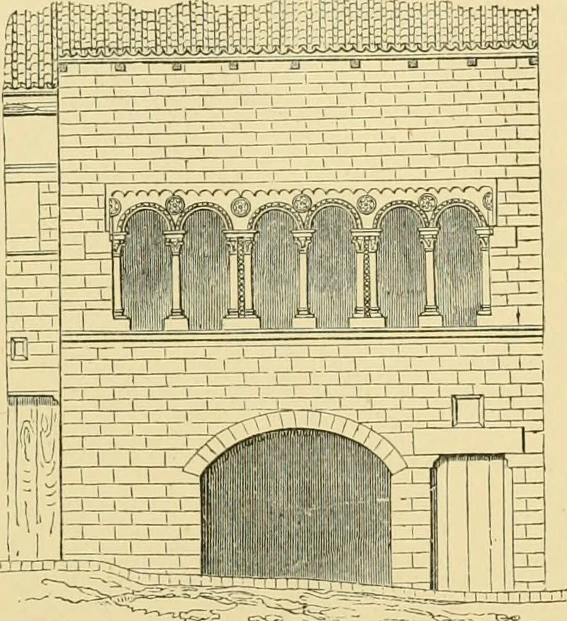 An illustration from A history of architecture in all countries, from the earliest times to the present day, 1902, leaf 202