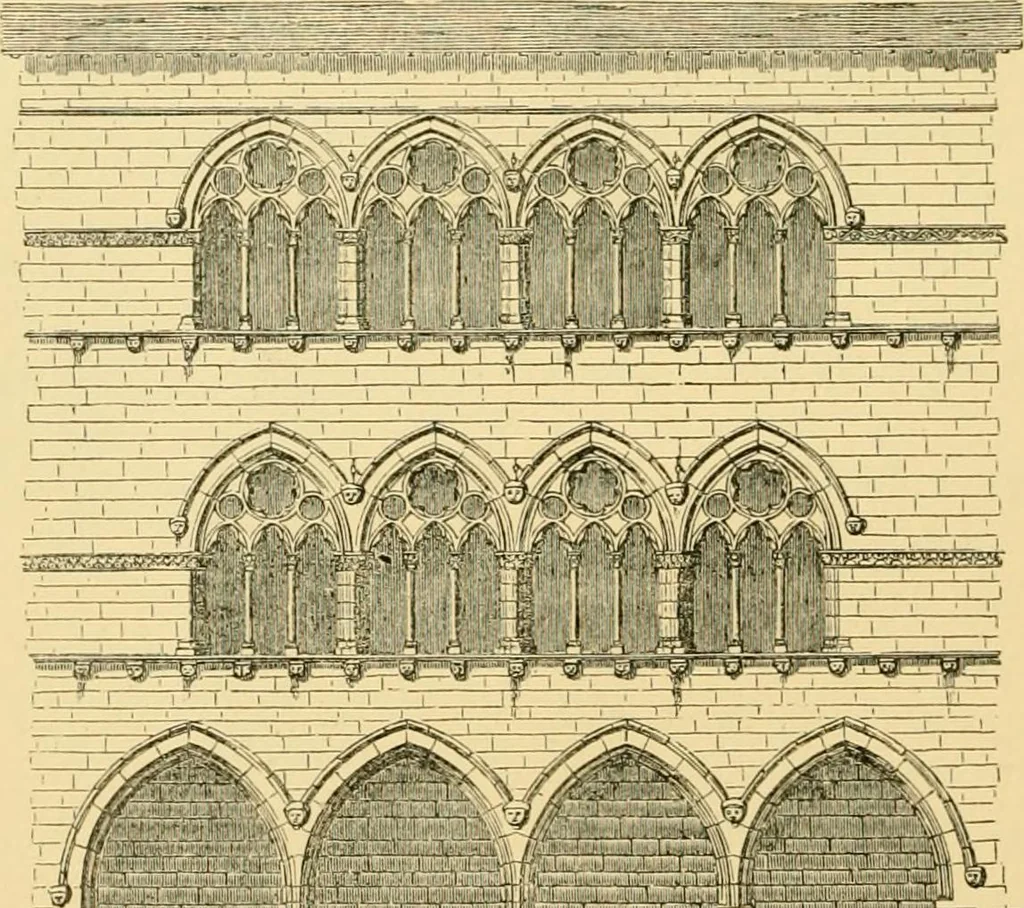 An illustration from A history of architecture in all countries, from the earliest times to the present day, 1902, leaf 203