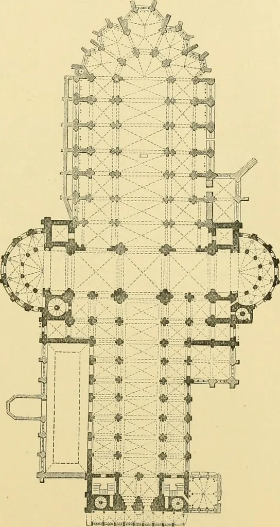An illustration from A history of architecture in all countries, from the earliest times to the present day, 1902, leaf 210