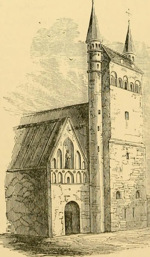 An illustration from A history of architecture in all countries, from the earliest times to the present day, 1902, leaf 211