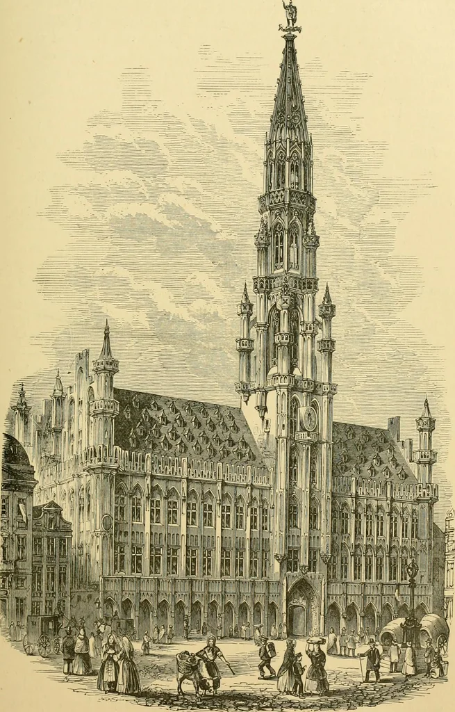 An illustration from A history of architecture in all countries, from the earliest times to the present day, 1902, leaf 222