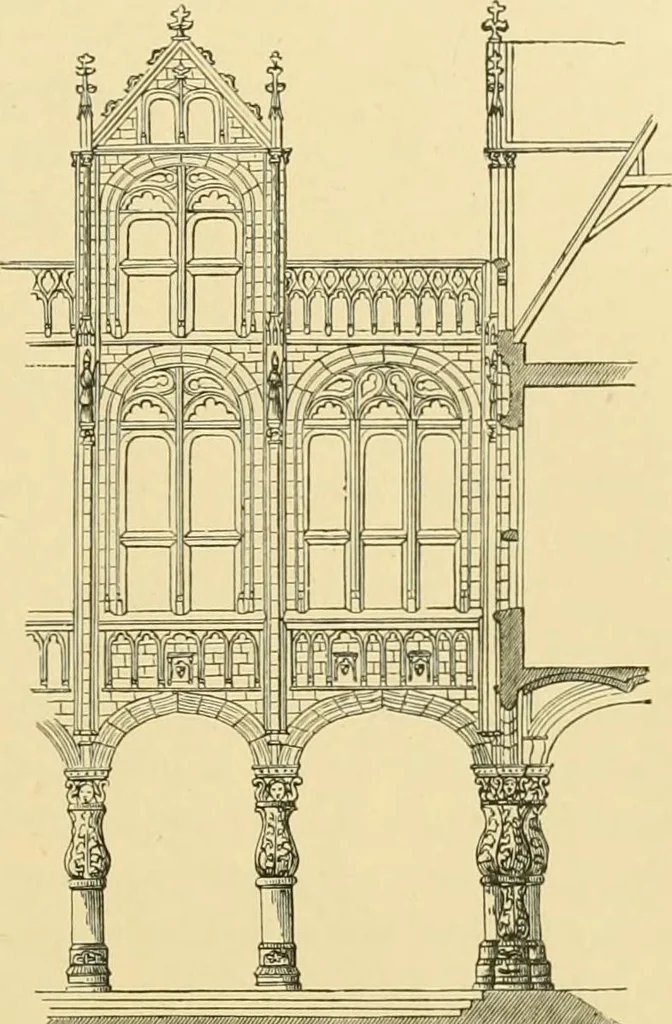 An illustration from A history of architecture in all countries, from the earliest times to the present day, 1902, leaf 224