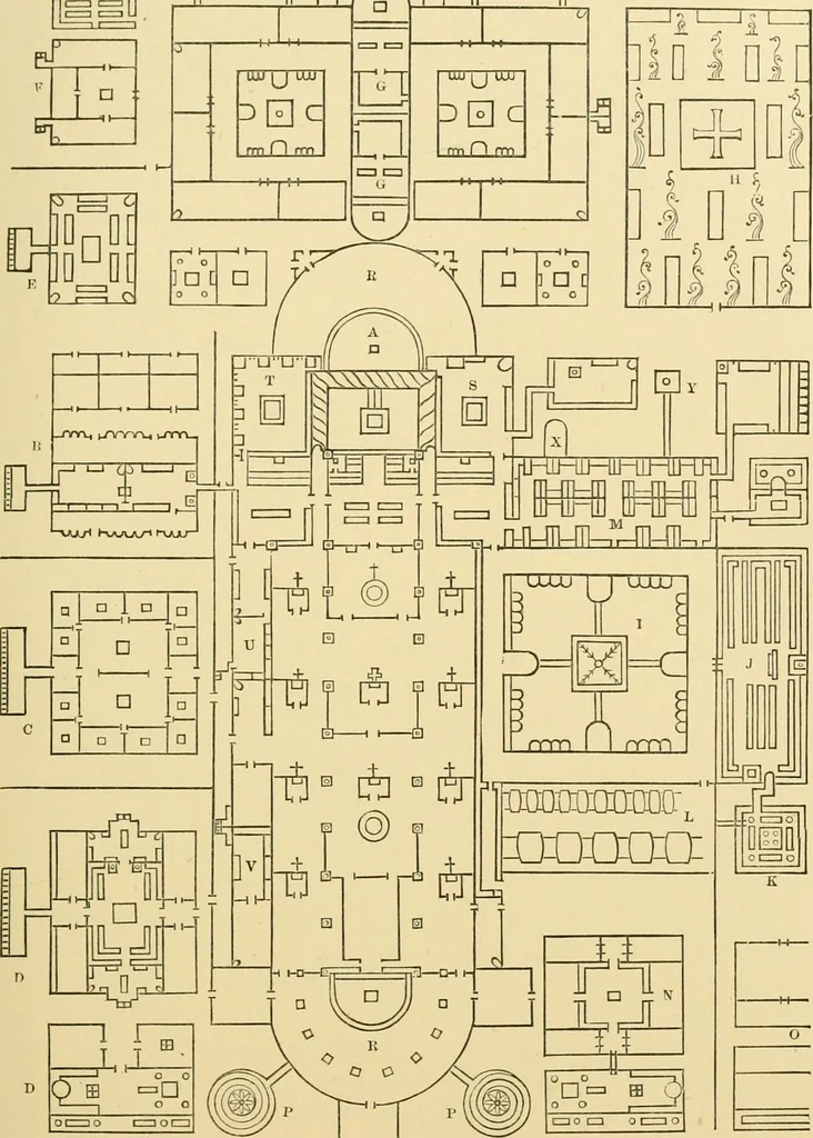 An illustration from A history of architecture in all countries, from the earliest times to the present day, 1902, leaf 234