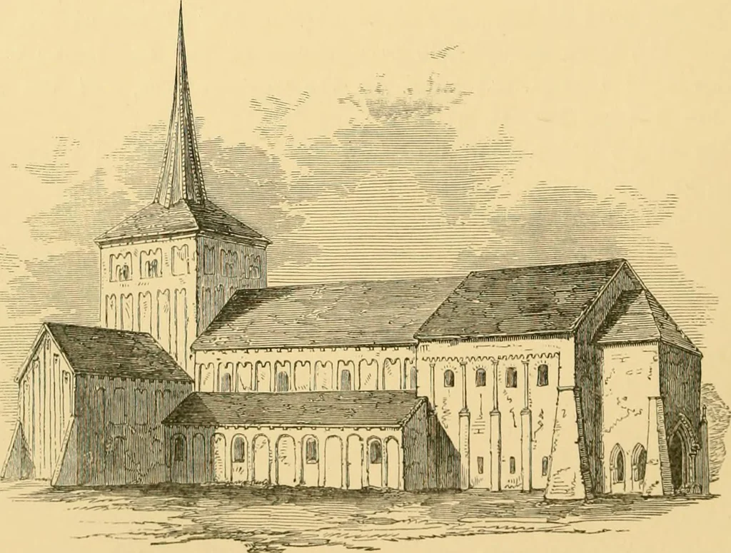 An illustration from A history of architecture in all countries, from the earliest times to the present day, 1902, leaf 237