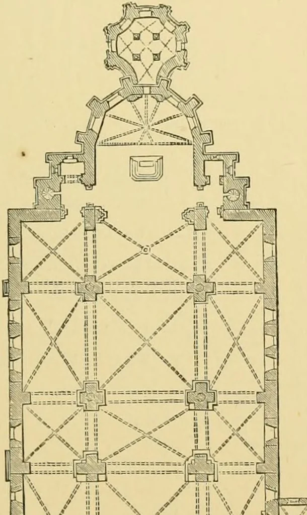 An illustration from A history of architecture in all countries, from the earliest times to the present day, 1902, leaf 242
