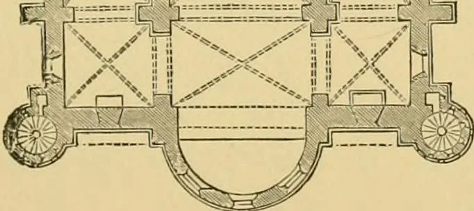 An illustration from A history of architecture in all countries, from the earliest times to the present day, 1902, leaf 242