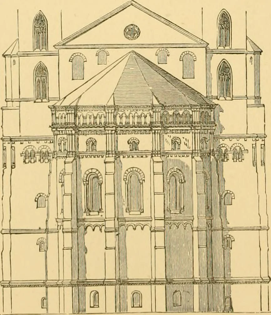 An illustration from A history of architecture in all countries, from the earliest times to the present day, 1902, leaf 243
