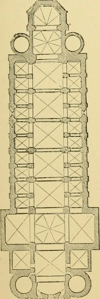 An illustration from A history of architecture in all countries, from the earliest times to the present day, 1902, leaf 246