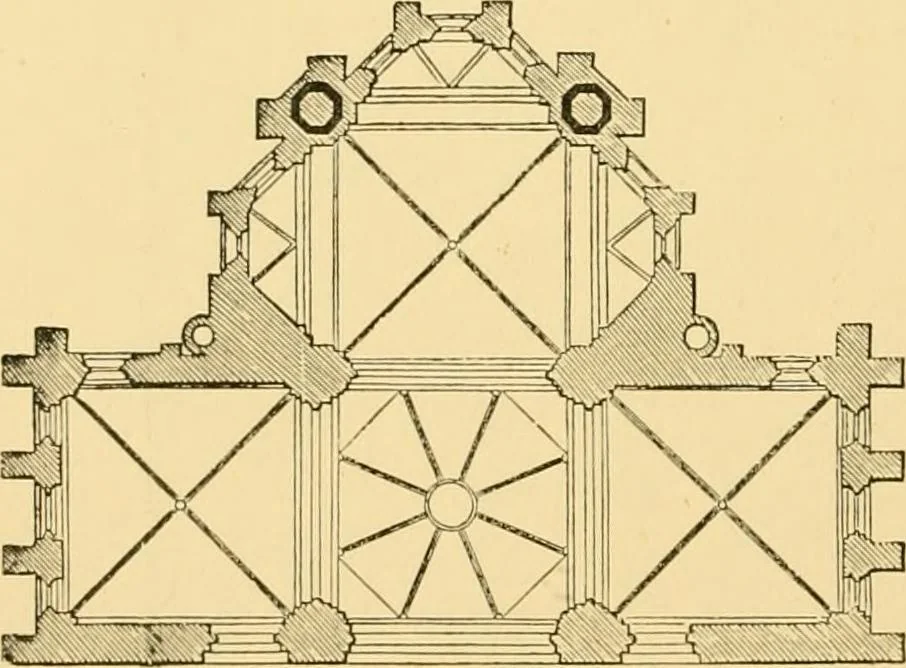 An illustration from A history of architecture in all countries, from the earliest times to the present day, 1902, leaf 249