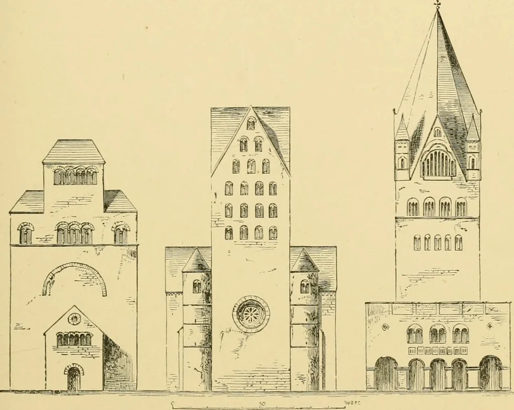 An illustration from A history of architecture in all countries, from the earliest times to the present day, 1902, leaf 250