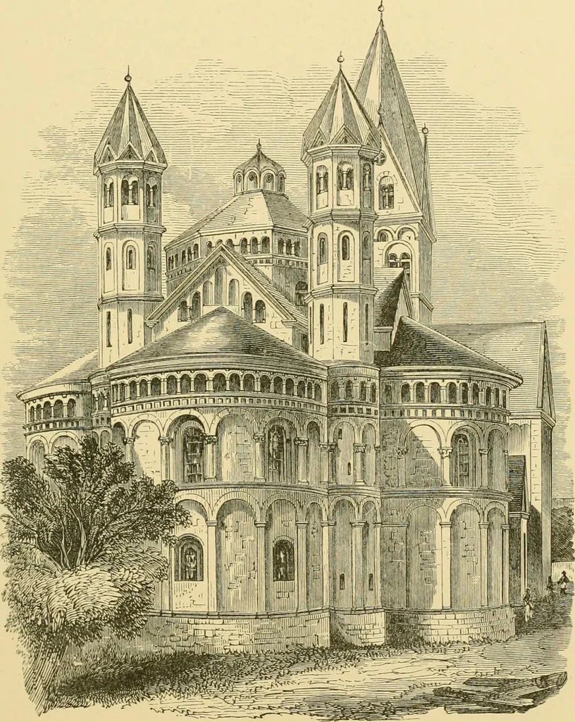 An illustration from A history of architecture in all countries, from the earliest times to the present day, 1902, leaf 252