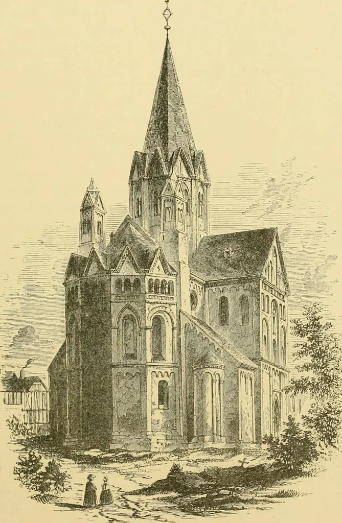 An illustration from A history of architecture in all countries, from the earliest times to the present day, 1902, leaf 256