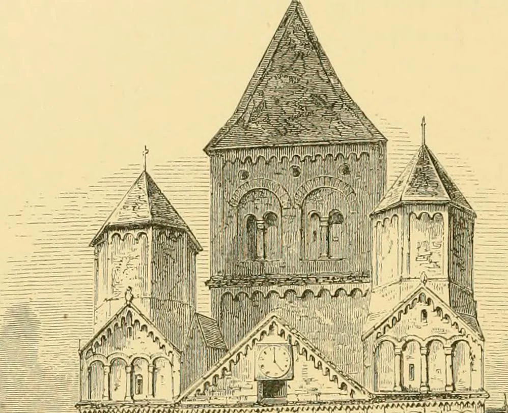 An illustration from A history of architecture in all countries, from the earliest times to the present day, 1902, leaf 259