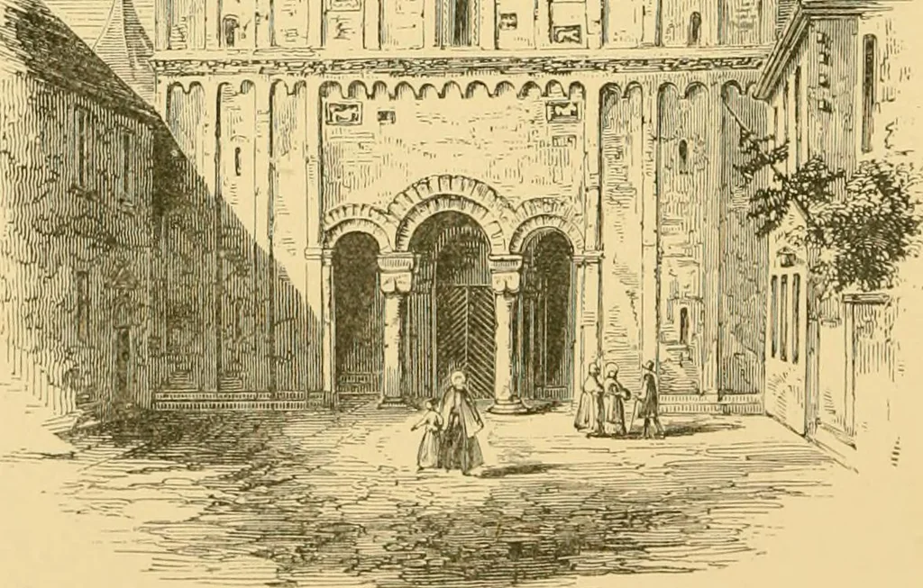 An illustration from A history of architecture in all countries, from the earliest times to the present day, 1902, leaf 259