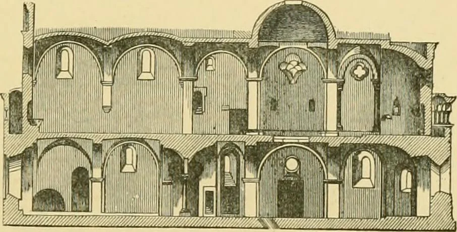 An illustration from A history of architecture in all countries, from the earliest times to the present day, 1902, leaf 260