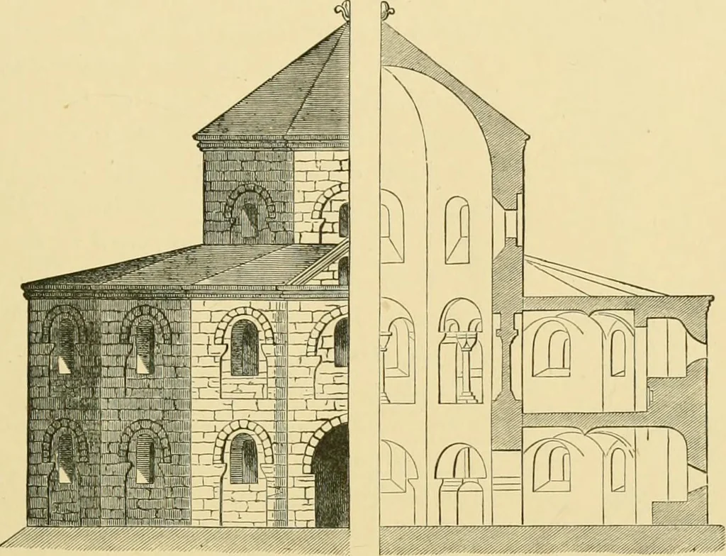An illustration from A history of architecture in all countries, from the earliest times to the present day, 1902, leaf 268