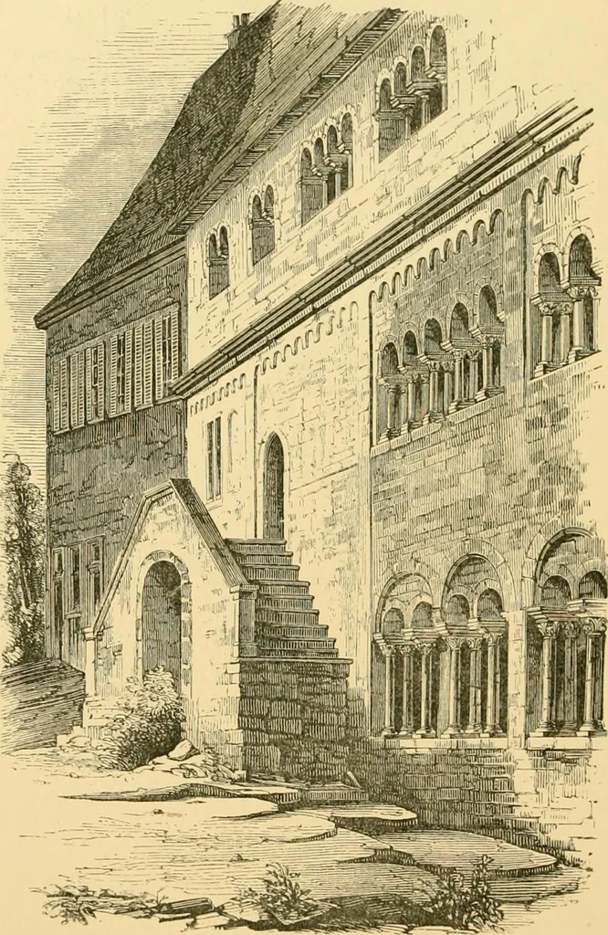 An illustration from A history of architecture in all countries, from the earliest times to the present day, 1902, leaf 277