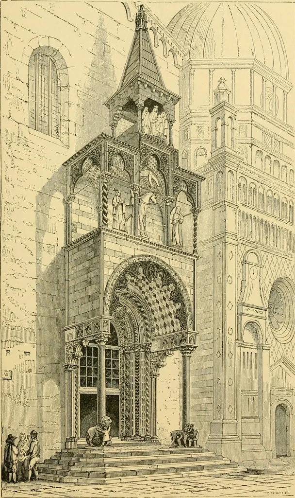 An illustration from A history of architecture in all countries, from the earliest times to the present day, 1902, leaf 28