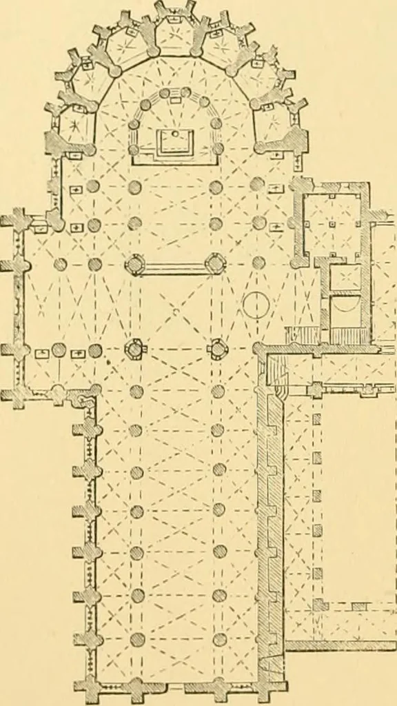 An illustration from A history of architecture in all countries, from the earliest times to the present day, 1902, leaf 287