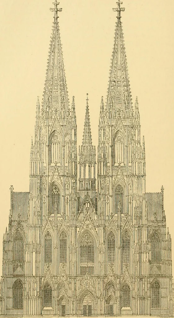 An illustration from A history of architecture in all countries, from the earliest times to the present day, 1902, leaf 291