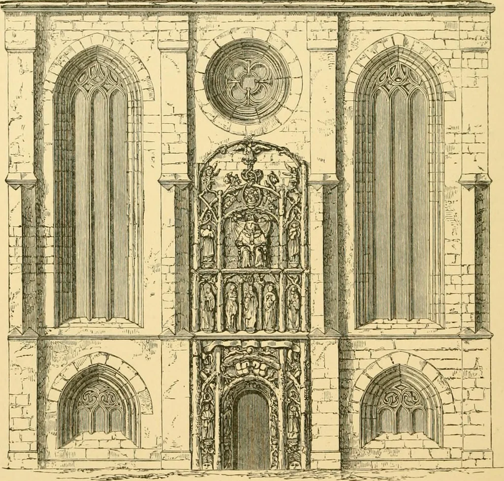 An illustration from A history of architecture in all countries, from the earliest times to the present day, 1902, leaf 313