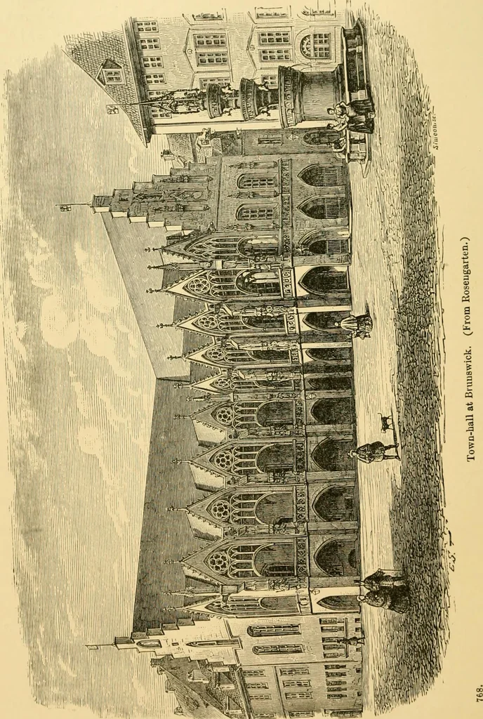 An illustration from A history of architecture in all countries, from the earliest times to the present day, 1902, leaf 319