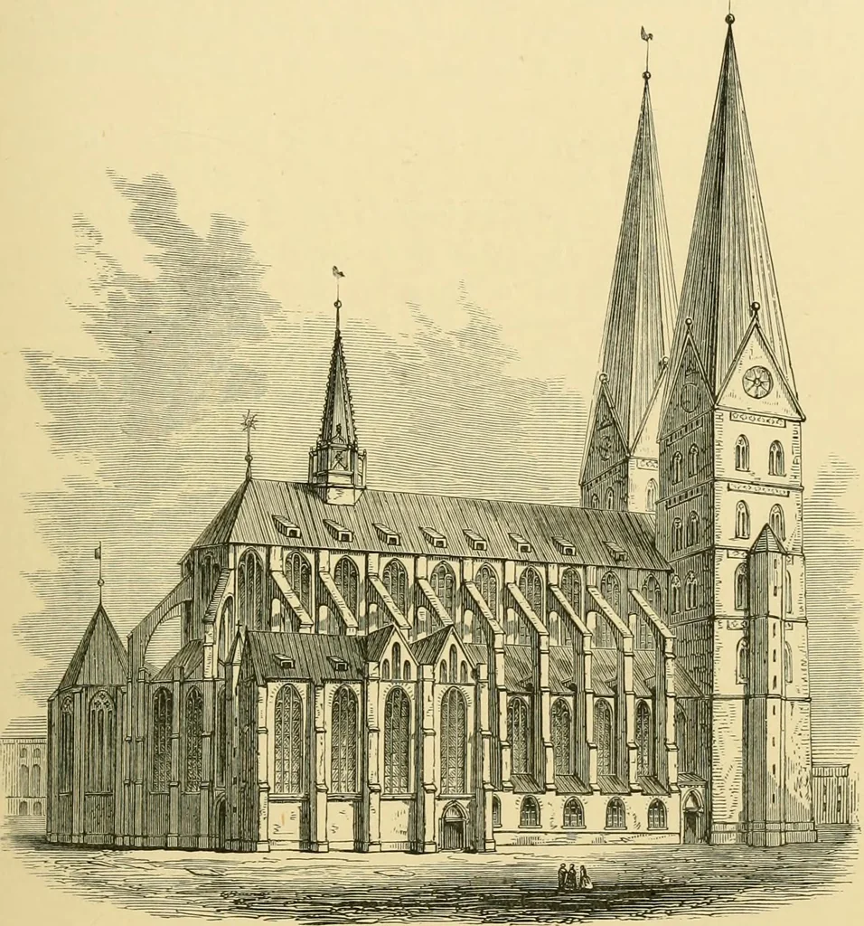 An illustration from A history of architecture in all countries, from the earliest times to the present day, 1902, leaf 324