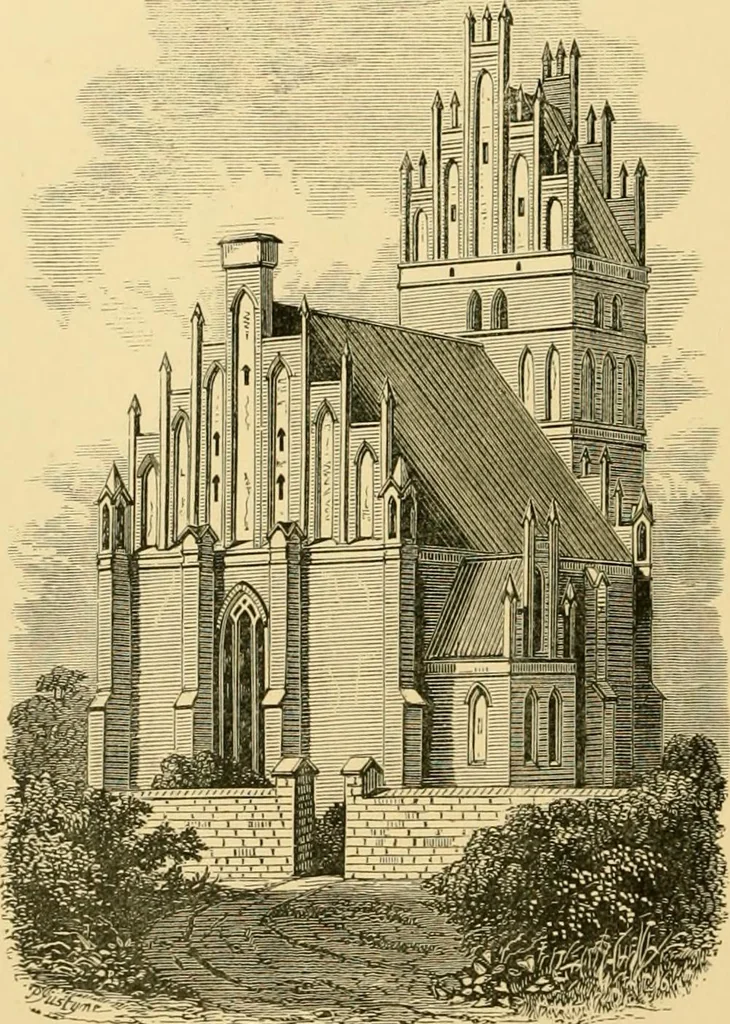 An illustration from A history of architecture in all countries, from the earliest times to the present day, 1902, leaf 327