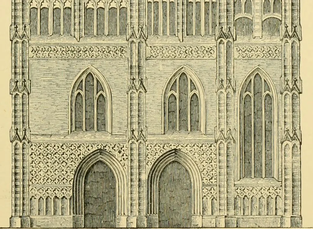 An illustration from A history of architecture in all countries, from the earliest times to the present day, 1902, leaf 328