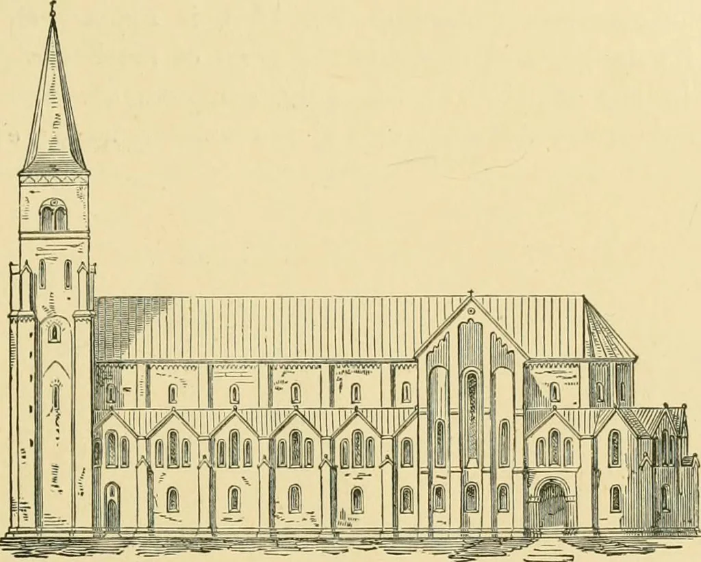 An illustration from A history of architecture in all countries, from the earliest times to the present day, 1902, leaf 338