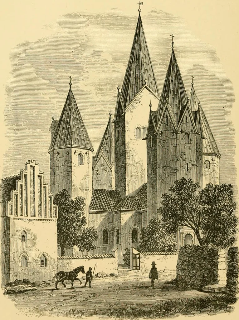 An illustration from A history of architecture in all countries, from the earliest times to the present day, 1902, leaf 339