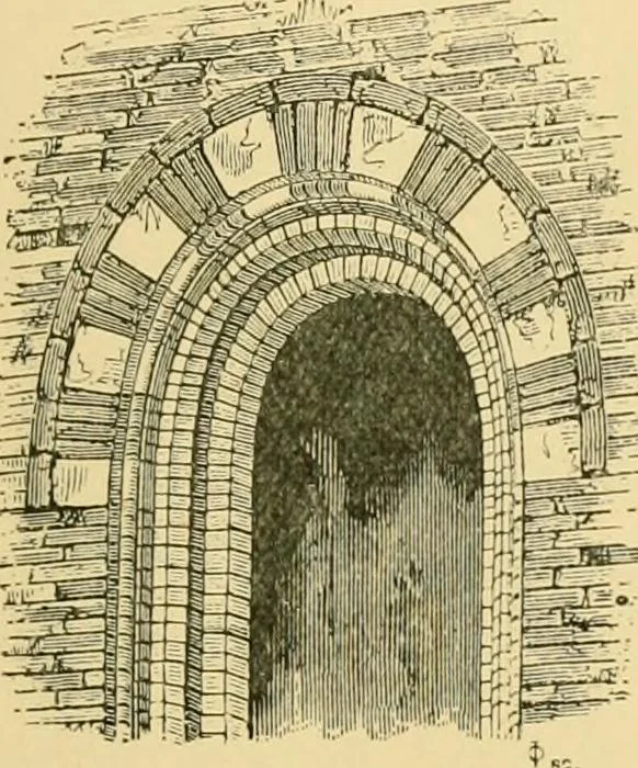 An illustration from A history of architecture in all countries, from the earliest times to the present day, 1902, leaf 34
