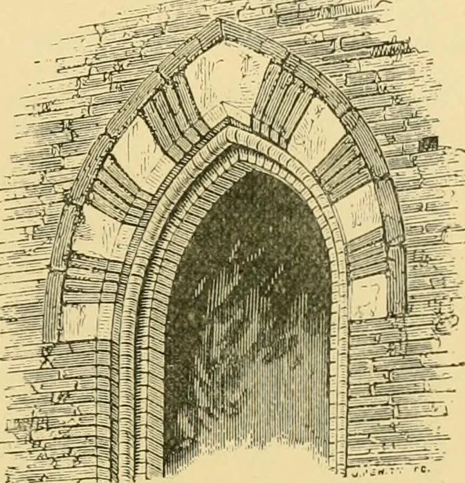 An illustration from A history of architecture in all countries, from the earliest times to the present day, 1902, leaf 34