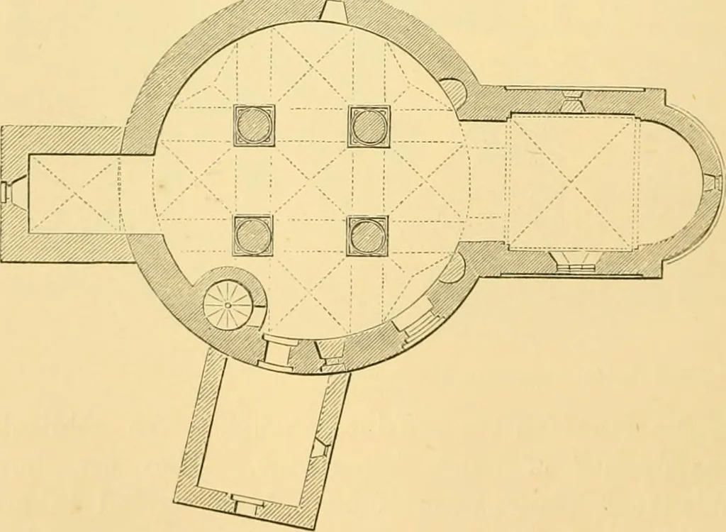 An illustration from A history of architecture in all countries, from the earliest times to the present day, 1902, leaf 347