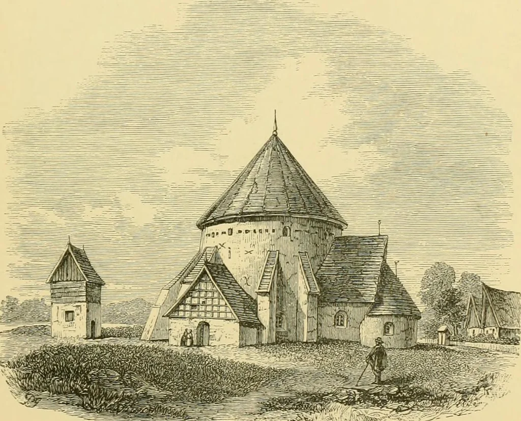 An illustration from A history of architecture in all countries, from the earliest times to the present day, 1902, leaf 348