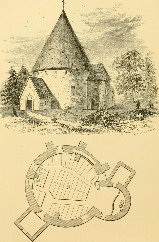 An illustration from A history of architecture in all countries, from the earliest times to the present day, 1902, leaf 349