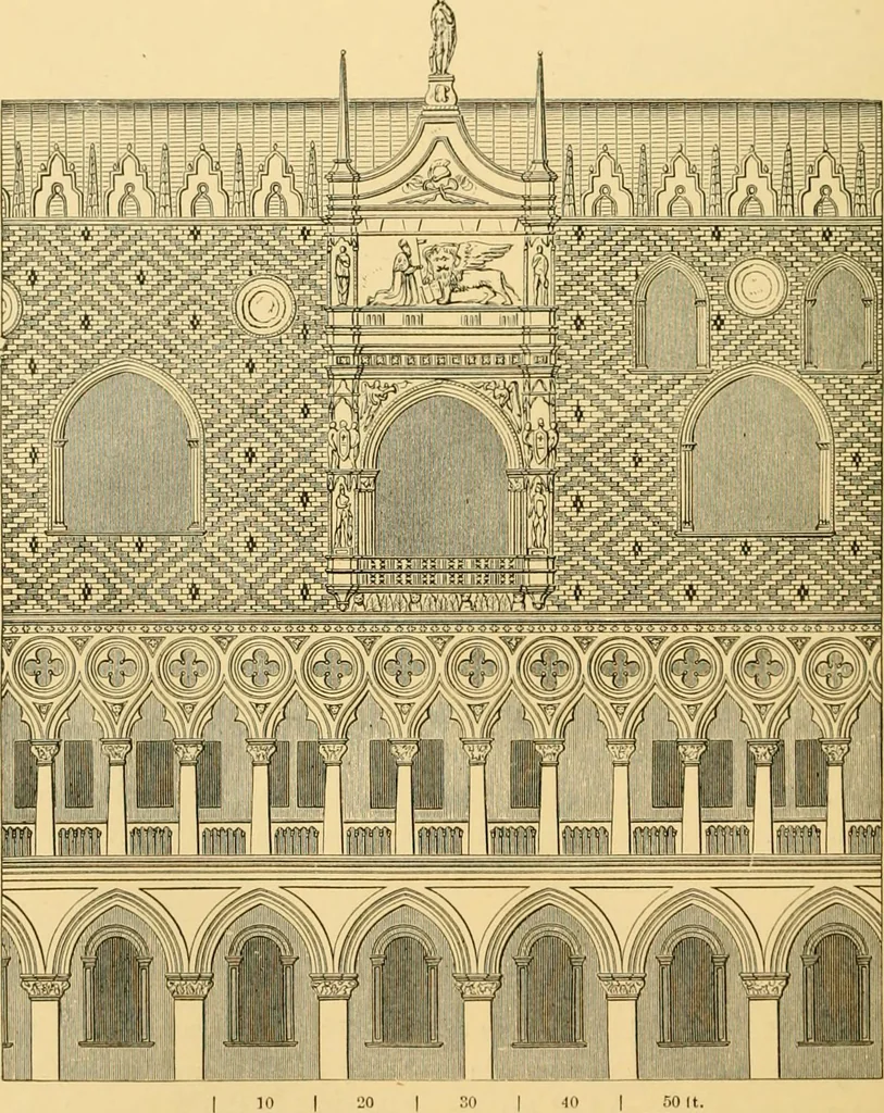 An illustration from A history of architecture in all countries, from the earliest times to the present day, 1902, leaf 35