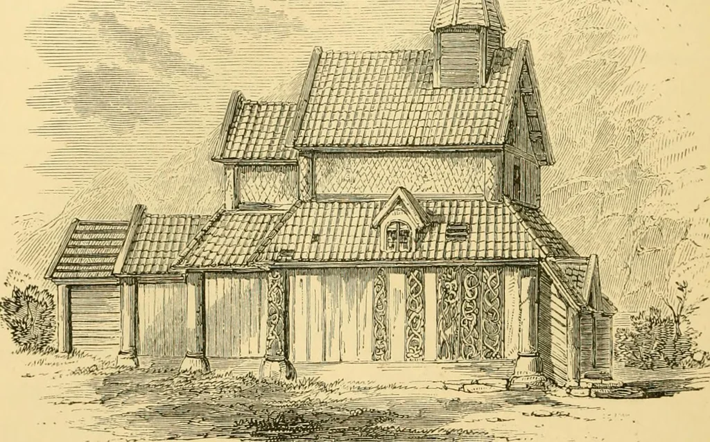 An illustration from A history of architecture in all countries, from the earliest times to the present day, 1902, leaf 353