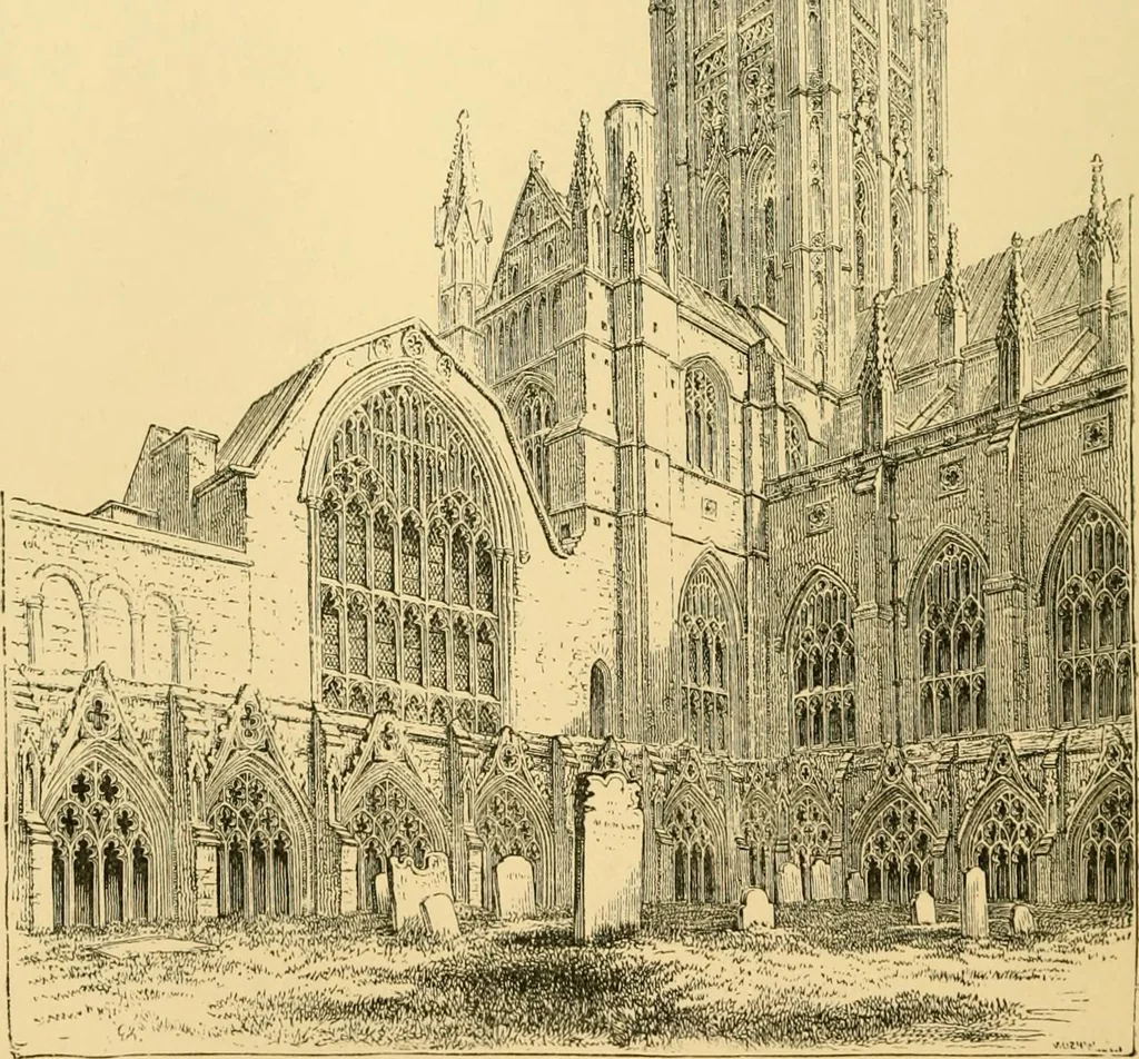 An illustration from A history of architecture in all countries, from the earliest times to the present day, 1902, leaf 403