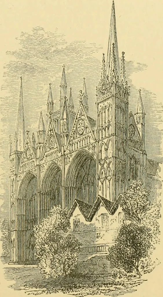An illustration from A history of architecture in all countries, from the earliest times to the present day, 1902, leaf 404