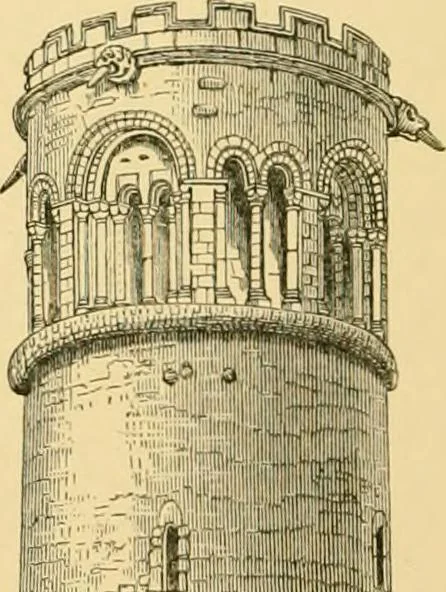 An illustration from A history of architecture in all countries, from the earliest times to the present day, 1902, leaf 417