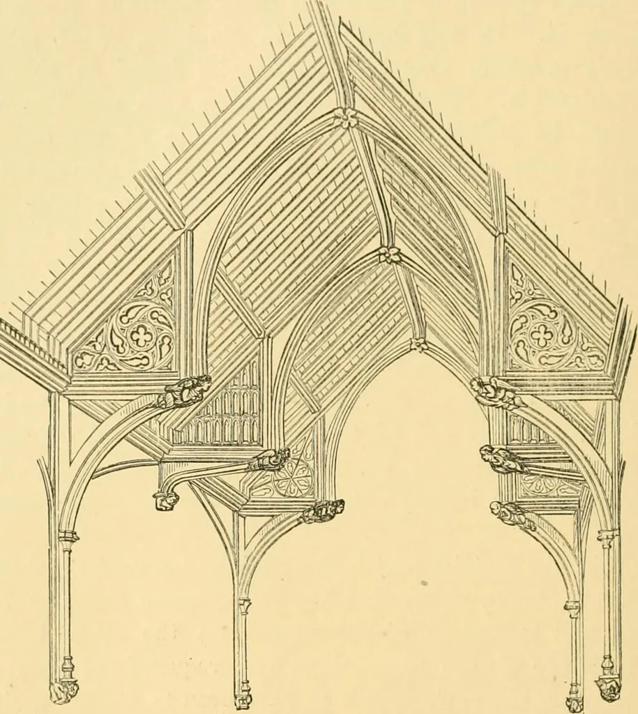 An illustration from A history of architecture in all countries, from the earliest times to the present day, 1902, leaf 419