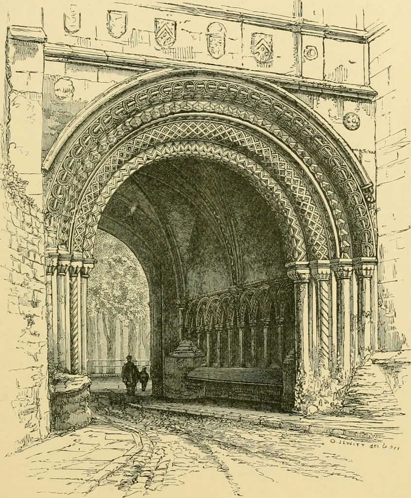 An illustration from A history of architecture in all countries, from the earliest times to the present day, 1902, leaf 422
