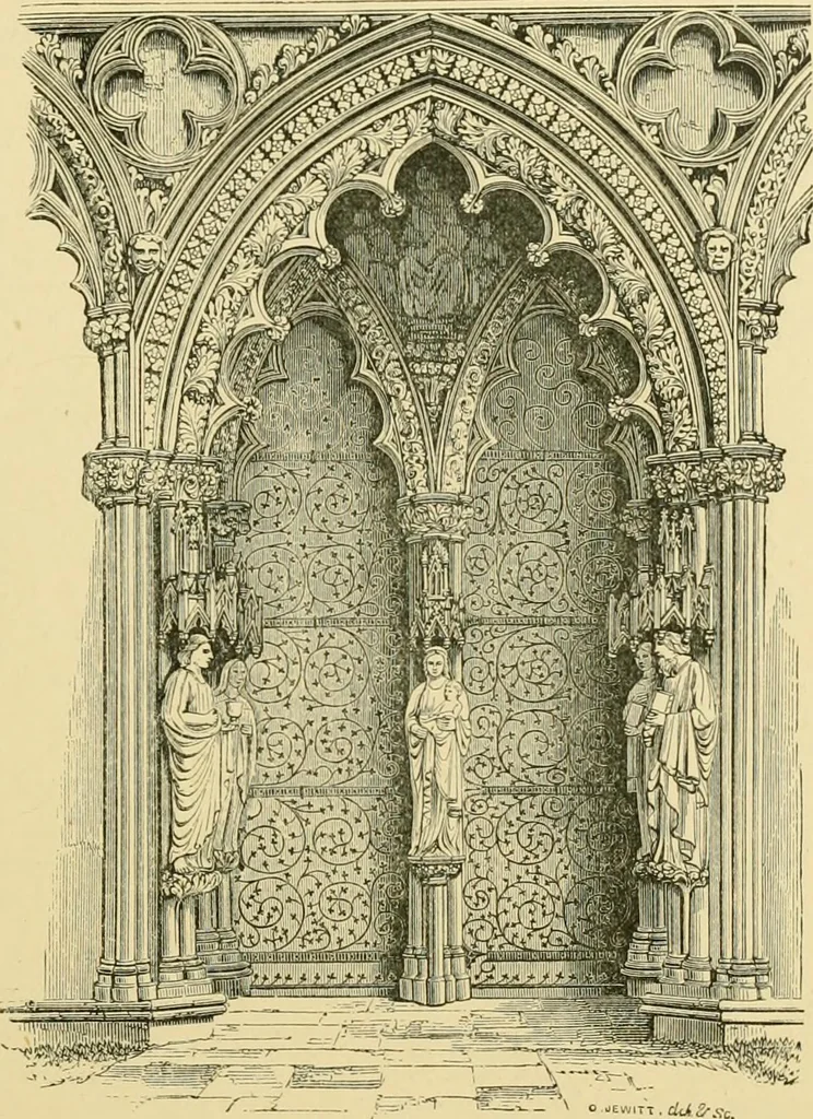 An illustration from A history of architecture in all countries, from the earliest times to the present day, 1902, leaf 424